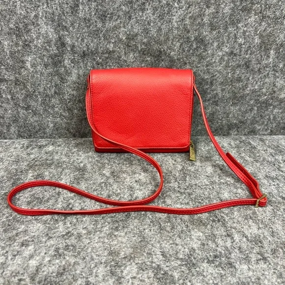 Vince Camuto Bold Red Crossbody Bag - Picture 3 of 10